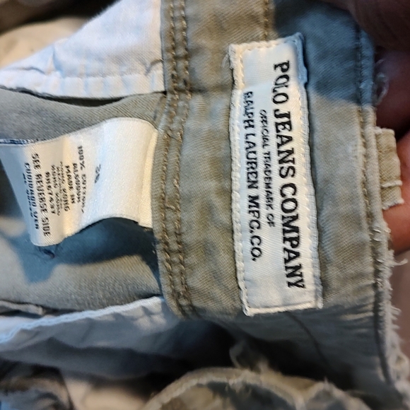 Mens polo jeans company camouflage camo distressed size 36 cargo - Picture 5 of 7